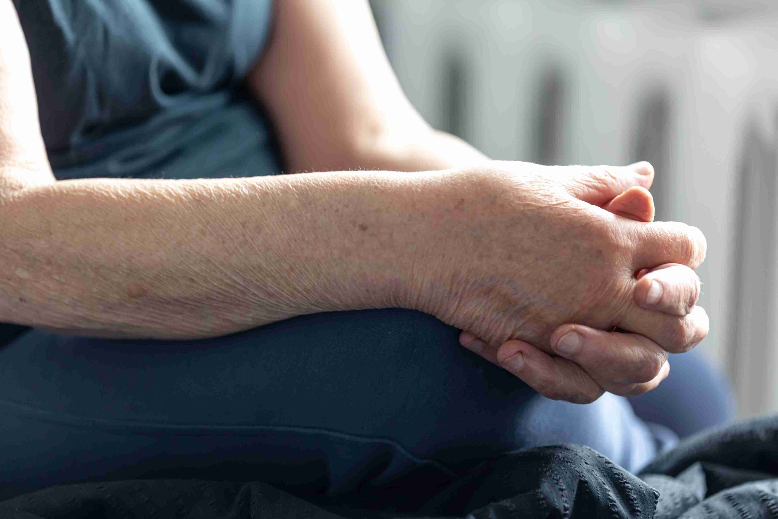 hands of an elderly woman