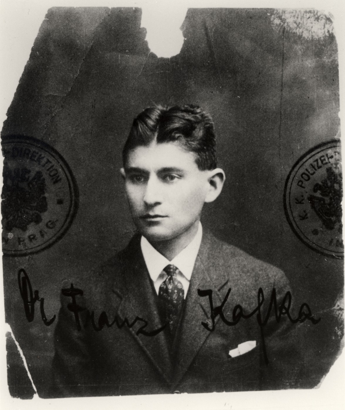 Portrait of Franz Kafka