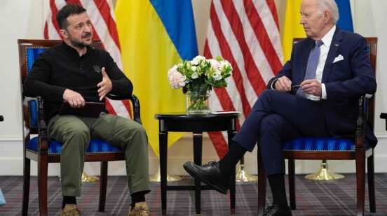 Joe Biden meets with Volodymyr Zelenskyy