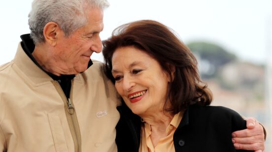 Claude Lelouch and Anouk Aimee