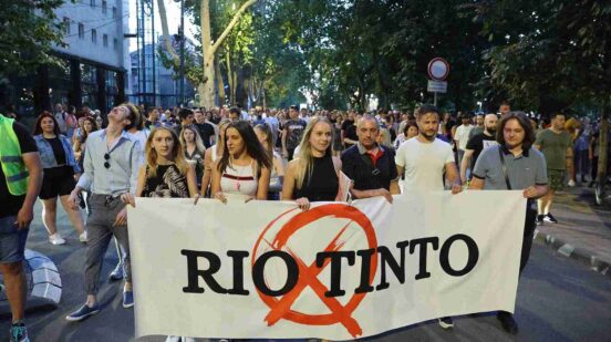 Protest Rio Tinto