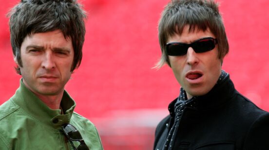 Noel Gallagher and Liam Gallagher/ Oasis