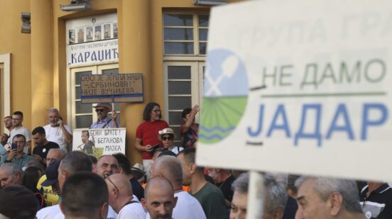 Protest protiv Rio Tinta u Loznici