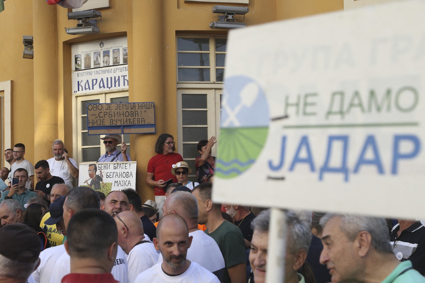 Protest protiv Rio Tinta u Loznici