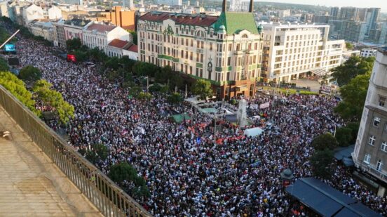 Protest protiv iskopavanja litijuma/ Rio Tinto