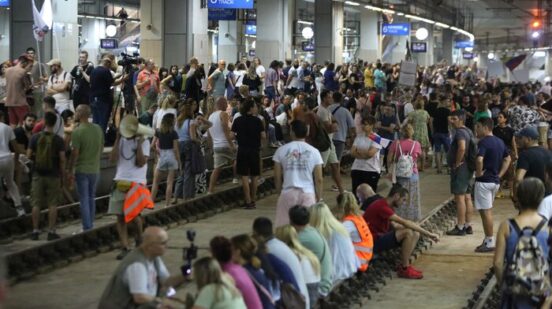 Blokada železničke stanice Prokop