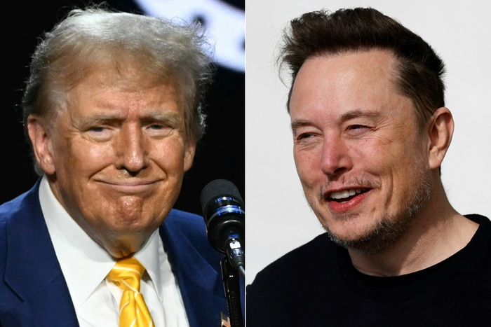 Donald Tramp i Elon Mask