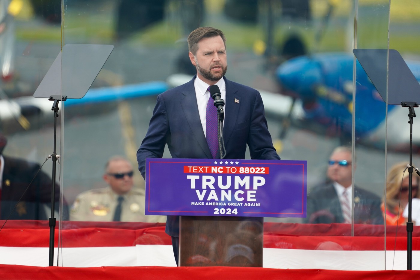 U.S. Vice Presidential candidate J.D. Vance