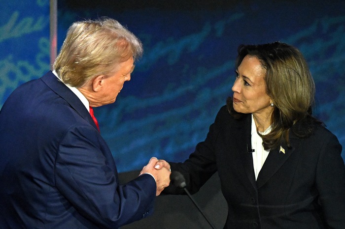 Donald Tramp i Kamala Haris